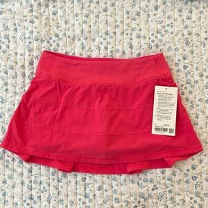 BNWT Lululemon Pace Rival Mid-Rise Skirt Size 4 in Lipgloss